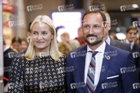 Kronprinzessin Mette-Marit und Kronprinz Haakon von Norwegen in Köln