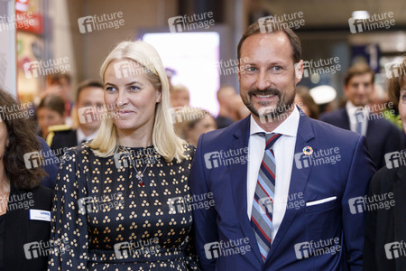 Kronprinzessin Mette-Marit und Kronprinz Haakon von Norwegen in Köln
