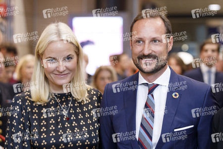 Kronprinzessin Mette-Marit und Kronprinz Haakon von Norwegen in Köln