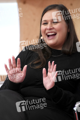 Kelly Luegenbiehl auf der Frankfurter Buchmesse 2019