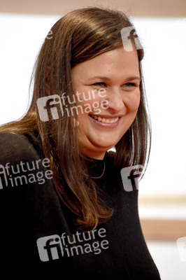 Kelly Luegenbiehl auf der Frankfurter Buchmesse 2019