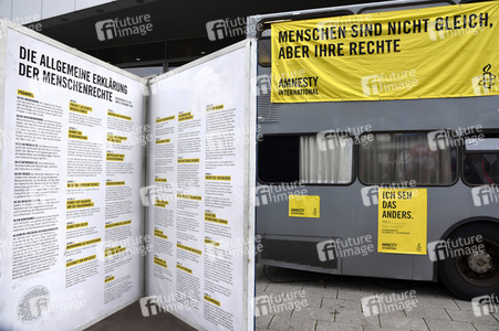 Mahnwache FreeHongKong auf der Frankfurter Buchmesse 2019