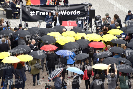 Mahnwache FreeHongKong auf der Frankfurter Buchmesse 2019