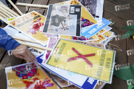 Demonstration gegen die türkische Militär-Offensive in Nordsyrien in Köln