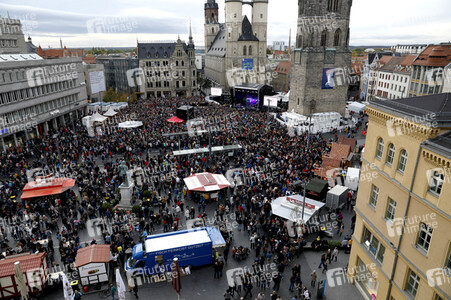 Solidaritätskonzert 'Halle zusammen' in Halle