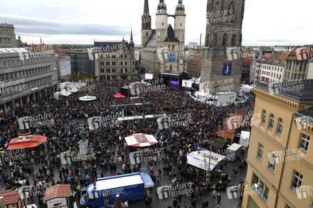 Solidaritätskonzert 'Halle zusammen' in Halle