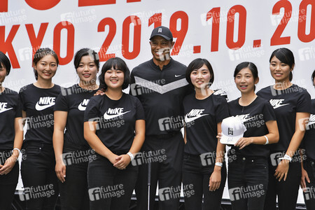 Tiger Woods in Tokio