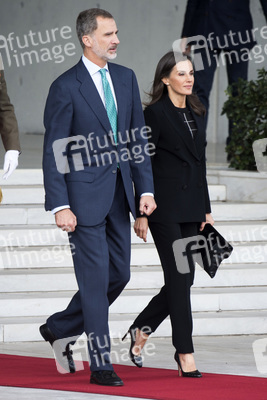 Abflug der spanischen Royals nach Japan in Madrid