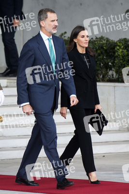 Abflug der spanischen Royals nach Japan in Madrid