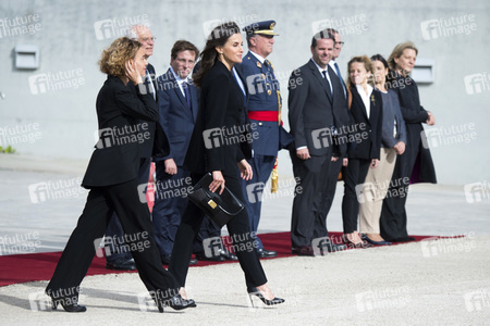 Abflug der spanischen Royals nach Japan in Madrid
