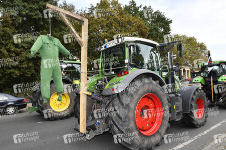 Protest gegen Agrarpolitik in Berlin