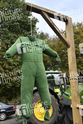 Protest gegen Agrarpolitik in Berlin