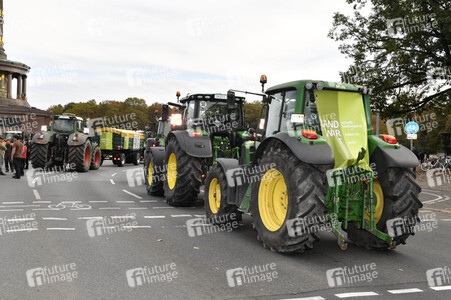 Protest gegen Agrarpolitik in Berlin