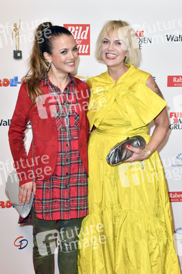 Goldene Bild der Frau 2019 in Hamburg