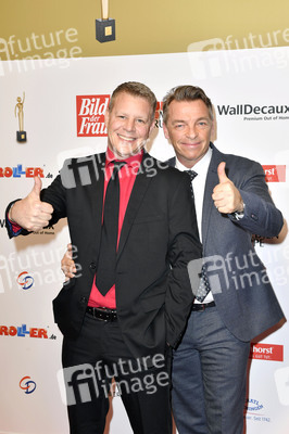 Goldene Bild der Frau 2019 in Hamburg