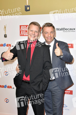 Goldene Bild der Frau 2019 in Hamburg