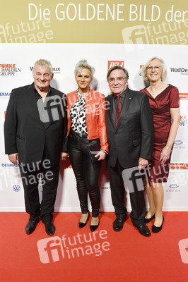 Goldene Bild der Frau 2019 in Hamburg