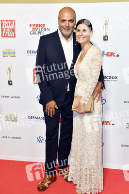 Goldene Bild der Frau 2019 in Hamburg