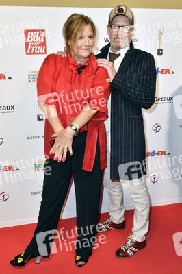 Goldene Bild der Frau 2019 in Hamburg