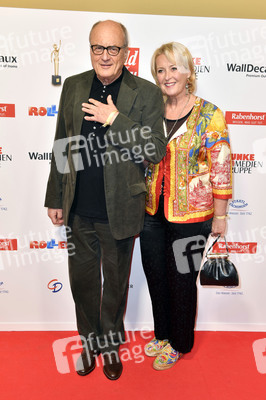 Goldene Bild der Frau 2019 in Hamburg