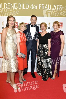 Goldene Bild der Frau 2019 in Hamburg
