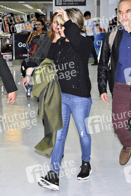 Ankunft 'Terminator: Dark Fate' Cast in Narita