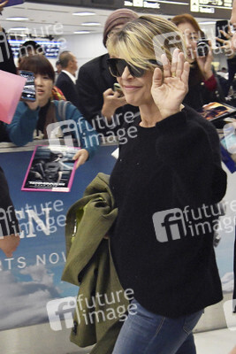 Ankunft 'Terminator: Dark Fate' Cast in Narita