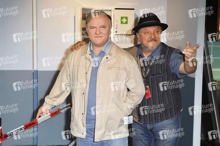 Einweihung der Wachsfigur von Axel Prahl im Madame Tussauds Berlin