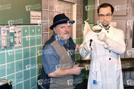Einweihung der Wachsfigur von Axel Prahl im Madame Tussauds Berlin