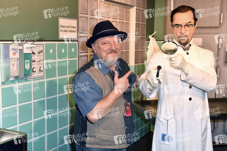 Einweihung der Wachsfigur von Axel Prahl im Madame Tussauds Berlin