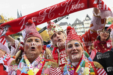 Karnevalsauftakt 2019 in Köln