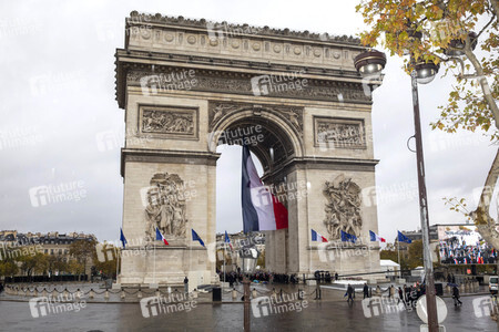 101. Jahrfeier des Waffenstillstands von 1918 in Paris