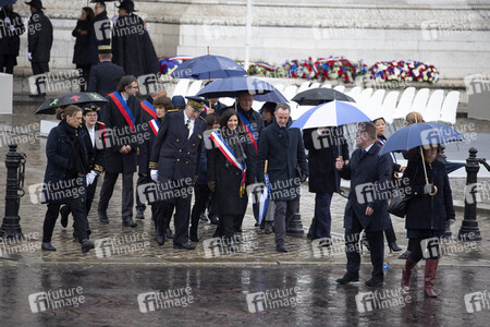101. Jahrfeier des Waffenstillstands von 1918 in Paris