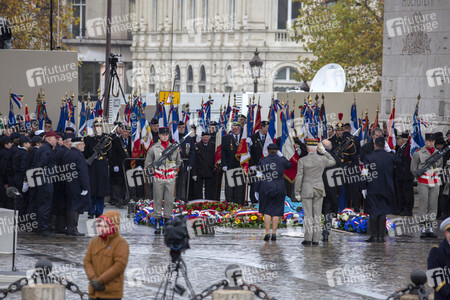 101. Jahrfeier des Waffenstillstands von 1918 in Paris