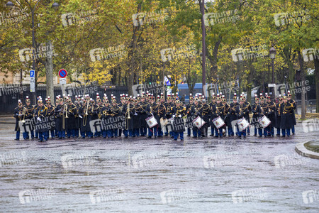 101. Jahrfeier des Waffenstillstands von 1918 in Paris