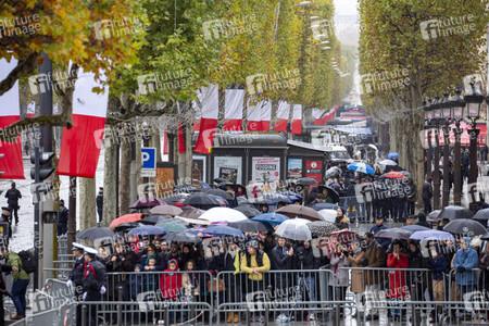 101. Jahrfeier des Waffenstillstands von 1918 in Paris
