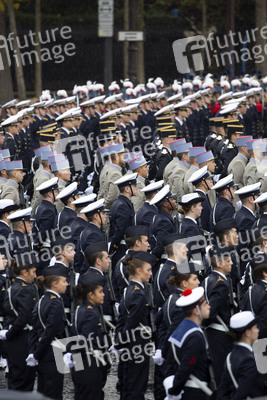 101. Jahrfeier des Waffenstillstands von 1918 in Paris