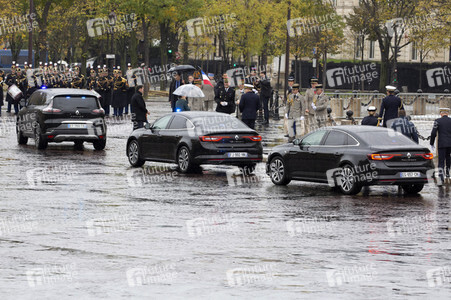 101. Jahrfeier des Waffenstillstands von 1918 in Paris