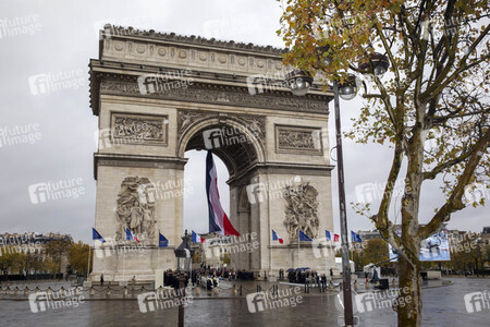 101. Jahrfeier des Waffenstillstands von 1918 in Paris