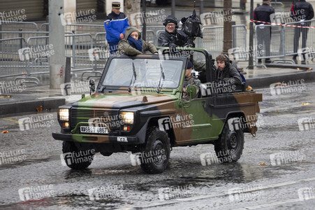 101. Jahrfeier des Waffenstillstands von 1918 in Paris
