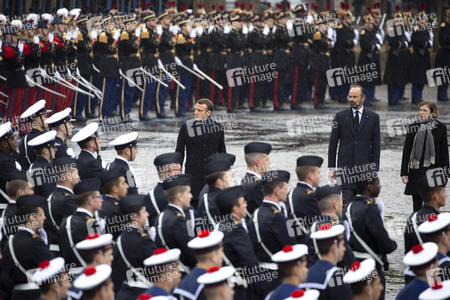 101. Jahrfeier des Waffenstillstands von 1918 in Paris