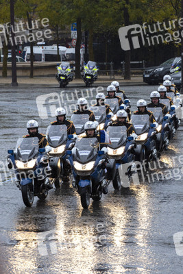 101. Jahrfeier des Waffenstillstands von 1918 in Paris