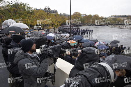 101. Jahrfeier des Waffenstillstands von 1918 in Paris