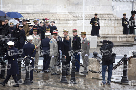 101. Jahrfeier des Waffenstillstands von 1918 in Paris