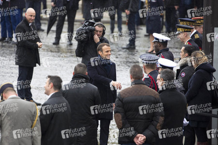 101. Jahrfeier des Waffenstillstands von 1918 in Paris