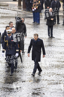 101. Jahrfeier des Waffenstillstands von 1918 in Paris