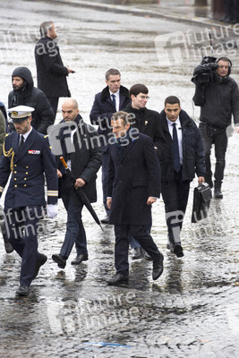 101. Jahrfeier des Waffenstillstands von 1918 in Paris