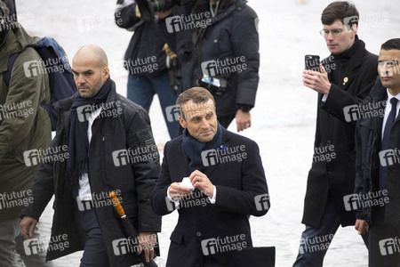 101. Jahrfeier des Waffenstillstands von 1918 in Paris