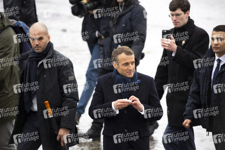 101. Jahrfeier des Waffenstillstands von 1918 in Paris