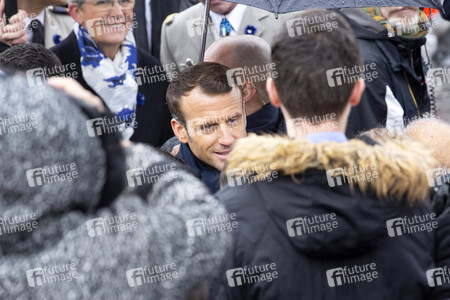 101. Jahrfeier des Waffenstillstands von 1918 in Paris